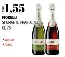Big Food Fiorelli spumante fragolino offerta