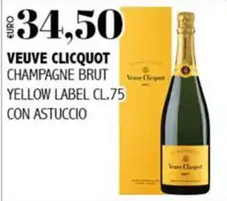 Big Food Veuve Clicquot Champagne Brut Yellow Label offerta