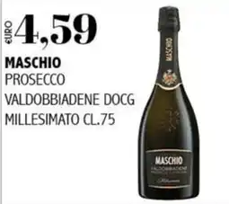 Big Food Maschio Prosecco Valdobbiadene DOCG Millesimato offerta