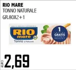 Big Food Rio mare Tonno al Naturale offerta