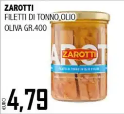 Big Food Filetti di tonno in olio Zarotti offerta
