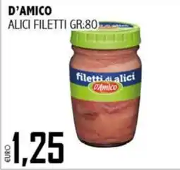 Big Food D'Amico filetti di alici offerta