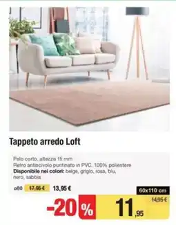 Handy fai da te Tappeto arredo Loft offerta