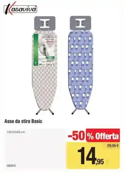 Handy fai da te Asse da stiro Basic Kasaviva offerta