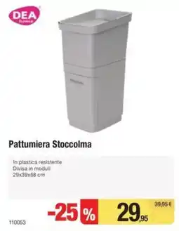 Handy fai da te Pattumiera Stoccolma DEA home offerta