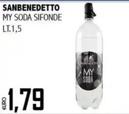 Big Food San Benedetto My Soda Sifonde offerta