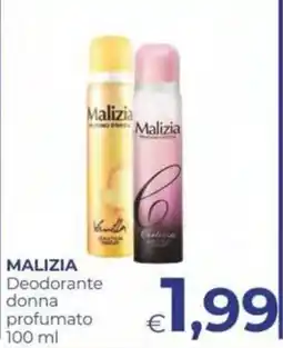 Pilato Malizia Deodorante donna profumato offerta