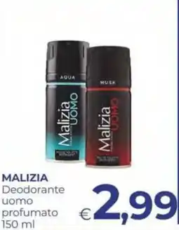 Pilato Malizia Deodorante uomo profumato offerta