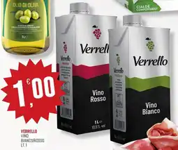 Maxipiù Verrello Vino Bianco/Rosso offerta
