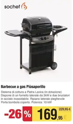 Handy fai da te Barbecue a gas Piùsaporillo offerta