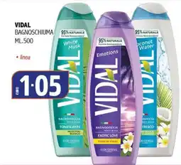 Big Food Vidal Bagnoschiuma offerta