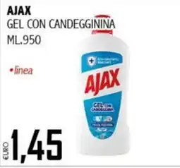 Big Food Ajax gel con candeggina offerta