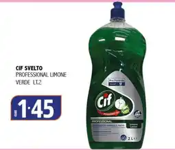 Big Food Cif Svelto Professional Limone Verde offerta