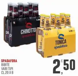 Maxipiù Chinotto Tonica Spadafora offerta