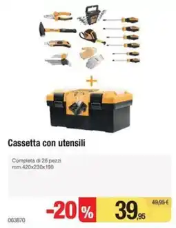 Handy fai da te Cassetta con utensili offerta