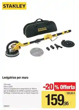 Handy fai da te Levigatrice per muro Stanley offerta