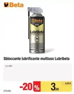 Handy fai da te Sbloccante lubrificante multiuso Lubribeta offerta