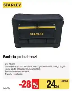 Handy fai da te Stanley Bauletto porta attrezzi offerta