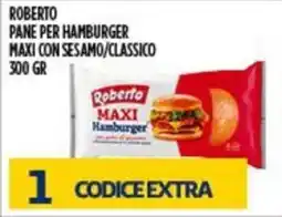 Supermercato Pollio Roberto pane per hamburger maxi offerta