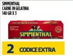 Supermercato Pollio Carne in gelatina Simmenthal offerta