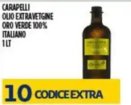 Supermercato Pollio Olio extravergine oro verde 100% italiano offerta