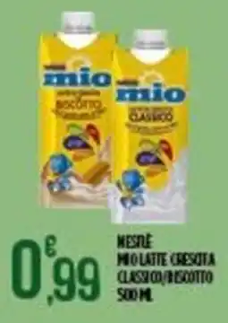 Supermercato Pollio Nestlé mio latte crescita classico offerta