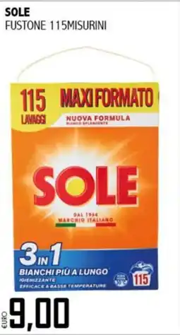 Big Food Sole fustone offerta