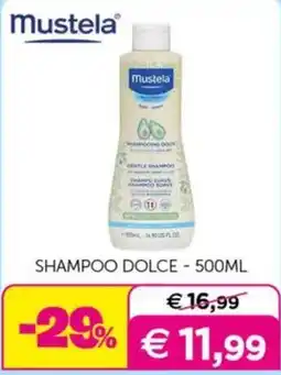 Universo Bimbo Mustela Shampoo Dolce offerta