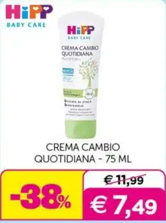 HiPP Baby Care Crema Cambio Quotidiana