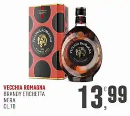 Maxipiù Vecchia Romagna Brandy Etichetta Nera offerta