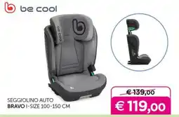 Universo Bimbo be cool SEGGIOLINO AUTO BRAVO I-SIZE offerta
