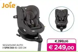 Universo Bimbo Joie seggiolino auto i-spin 360 offerta