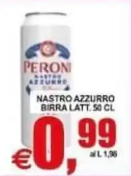 Pewex Peroni Nastro Azzurro Birra Latt. offerta