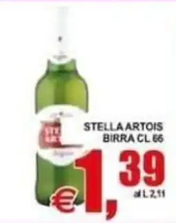 Pewex Stella Artois birra offerta