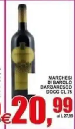 Pewex Marchesi di Barolo Barbarese DOCG offerta