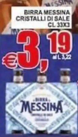 Pewex Birra Messina Cristalli di Sale offerta