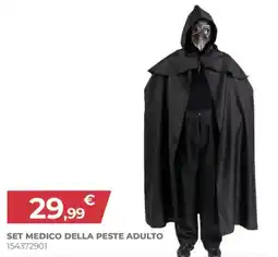Toys Center Set medico della peste adulto offerta