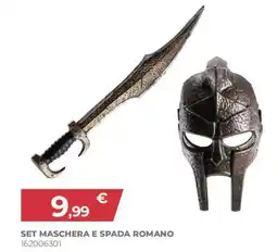 Toys Center Set maschera e spada romano offerta