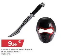 Toys Center Maschera e spada ninja offerta