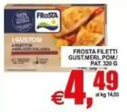 Pewex Frosta filetti gust merl pom offerta
