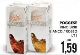 Mazzeo Giocattoli Poggese vino brik offerta