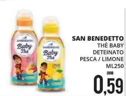 Mazzeo Giocattoli San Benedetto Thè Baby Deteinato offerta