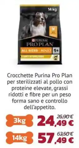 Joe Zampetti Crocchette Purina Pro Plan per sterilizzati al pollo offerta
