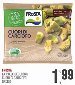 Maxipiù Frosta cuori di carciofo offerta