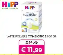 Universo Bimbo HiPP Latte crescita COMBIOTIC 3 offerta