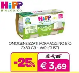 Universo Bimbo HiPP Biologico Formaggino Classico offerta
