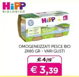 Universo Bimbo HiPP Omogeneizzati Pesce Bio offerta