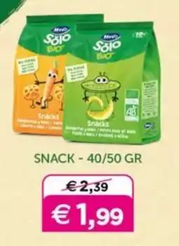 Universo Bimbo Solo Bio Snacks offerta