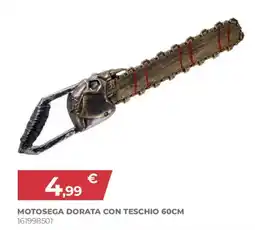Toys Center Motosega dorata con teschio offerta
