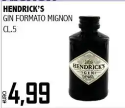 Big Food Hendrick's gin formato mignon offerta